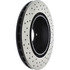 128.20021 by CENTRIC - Centric Premium OE Style Drilled Brake Rotor