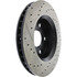 127.67068CL by CENTRIC - Sportstop Cryo Drilled & Slotted Rotor, Left