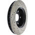 127.67068R by CENTRIC - Slotted Drilled Rotor