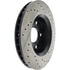 127.67068CR by CENTRIC - Sportstop Cryo Drilled & Slotted Rotor, Right