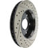 127.67069CR by CENTRIC - Sportstop Cryo Drilled & Slotted Rotor, Right