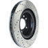 128.22009R by CENTRIC - Cross Drilled Rotor