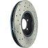 128.33059L by CENTRIC - Cross Drilled Rotor