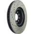 128.33065L by CENTRIC - Cross Drilled Rotor