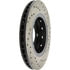 Centric 128.33069CR Disc Brake Rotor Sportstop Cryo Sport Drilled Rotor, Right