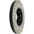Centric 128.33069CL Disc Brake Rotor Sportstop Cryo Sport Drilled Rotor, Left