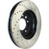 128.33079CR by CENTRIC - Sportstop Cryo Sport Drilled Rotor, Right