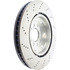 128.33081 by CENTRIC - Centric Premium OE Style Drilled Brake Rotor