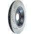 Centric 128.33088CL Disc Brake Rotor Sportstop Cryo Sport Drilled Rotor, Left