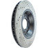 128.33088R by CENTRIC - Cross Drilled Rotor