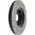 Centric 128.33096CR Disc Brake Rotor Sportstop Cryo Sport Drilled Rotor, Right