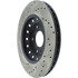 128.33102L by CENTRIC - Cross Drilled Rotor