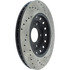 128.33102R by CENTRIC - Cross Drilled Rotor