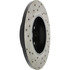 128.33105L by CENTRIC - Cross Drilled Rotor