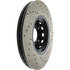 128.33107CR by CENTRIC - Sportstop Cryo Sport Drilled Rotor, Right
