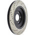 128.33109L by CENTRIC - Cross Drilled Rotor