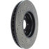 128.33136R by CENTRIC - Cross Drilled Rotor