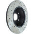 128.33119L by CENTRIC - Cross Drilled Rotor