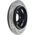 127.39025R by CENTRIC - Slotted Drilled Rotor