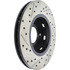 Centric 127.39027L Disc Brake Rotor Slotted Drilled Rotor
