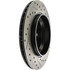 127.39033R by CENTRIC - Slotted Drilled Rotor