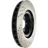 127.39035R by CENTRIC - Slotted Drilled Rotor