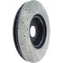 127.39038R by CENTRIC - Slotted Drilled Rotor