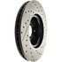 127.39040R by CENTRIC - Slotted Drilled Rotor