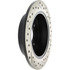 127.40017R by CENTRIC - Slotted Drilled Rotor