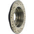 127.40019R by CENTRIC - Slotted Drilled Rotor