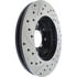 Centric 127.40023CL Disc Brake Rotor Sportstop Cryo Drilled & Slotted Rotor, Left