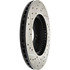 127.40026L by CENTRIC - Slotted Drilled Rotor