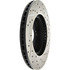 127.40026R by CENTRIC - Slotted Drilled Rotor