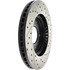 Centric 127.40028R Disc Brake Rotor Slotted Drilled Rotor