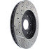 127.40029L by CENTRIC - Slotted Drilled Rotor