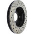 127.40032R by CENTRIC - Slotted Drilled Rotor