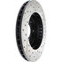 127.40039R by CENTRIC - Slotted Drilled Rotor