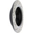 Centric 127.40042CL Disc Brake Rotor Sportstop Cryo Drilled & Slotted Rotor, Left