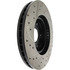 127.40046L by CENTRIC - Slotted Drilled Rotor