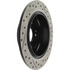 Centric 127.40047CR Disc Brake Rotor Sportstop Cryo Drilled & Slotted Rotor, Right