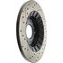 H19006-500R by CENTRIC - Slotted Drilled Rotor