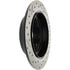 Centric 127.40063CL Disc Brake Rotor Sportstop Cryo Drilled & Slotted Rotor, Left