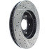 127.40064R by CENTRIC - Slotted Drilled Rotor