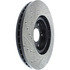 Centric 127.40071L Disc Brake Rotor Slotted Drilled Rotor