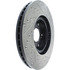 127.40071R by CENTRIC - Slotted Drilled Rotor