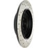 Centric 127.40072CR Disc Brake Rotor Sportstop Cryo Drilled & Slotted Rotor, Right