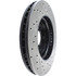 127.40073R by CENTRIC - Slotted Drilled Rotor