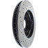 127.40073L by CENTRIC - Slotted Drilled Rotor