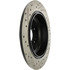 127.40077L by CENTRIC - Slotted Drilled Rotor