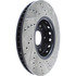 127.40080R by CENTRIC - Slotted Drilled Rotor